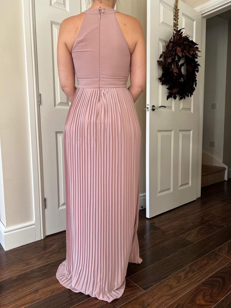 Dusky Pink Bridesmaid Dress
