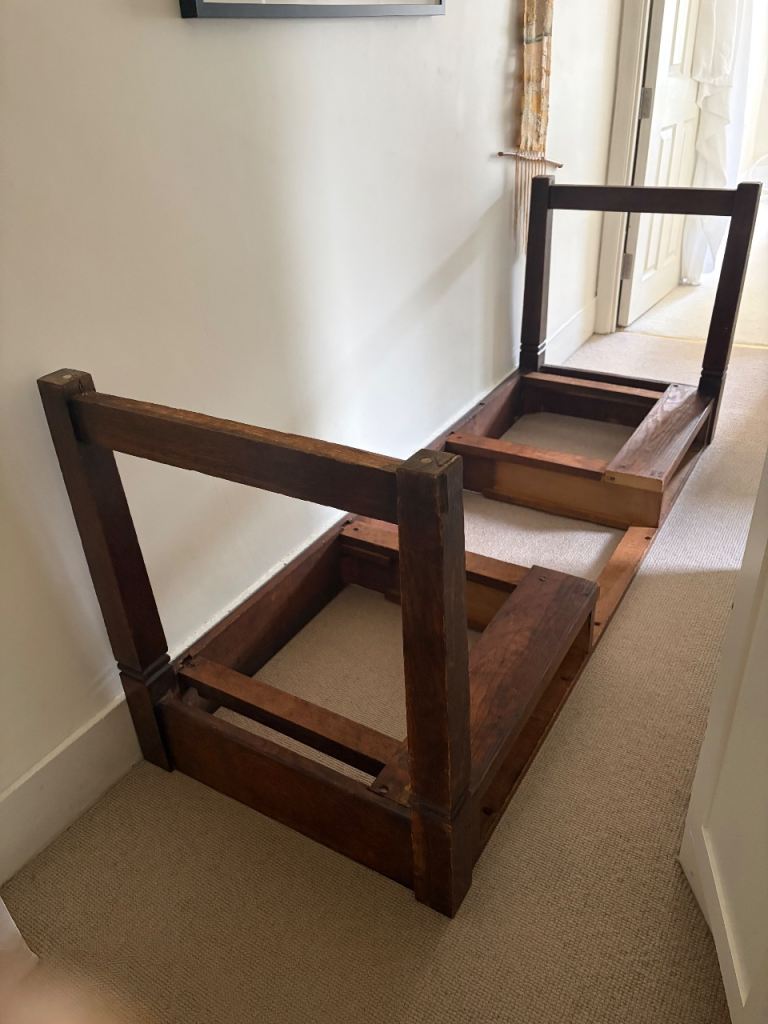Hackney free wood table xl legs desk base with legs for parts