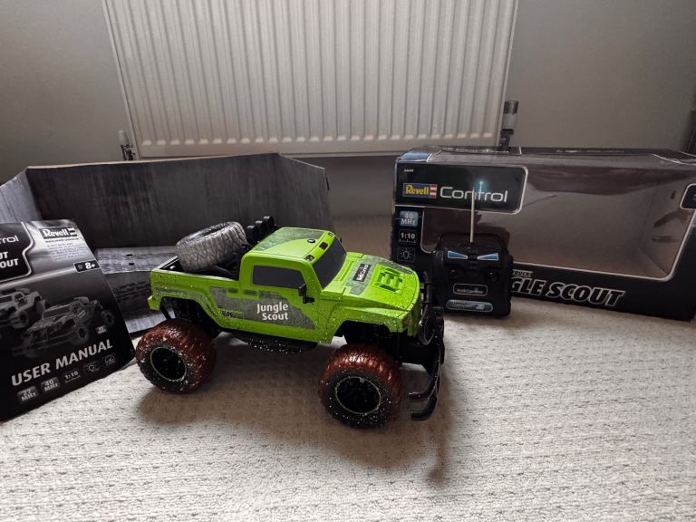 Radio controlled monster truck as new