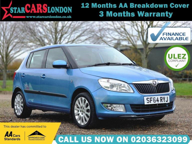 2014 Skoda Fabia 1.2 TSI 105 Elegance 5dr DSG HATCHBACK PETROL Automatic