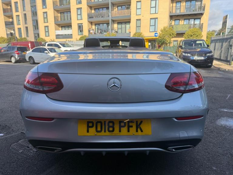 2018 Mercedes-Benz C Class 2.1 C220d AMG Line Cabriolet G-Tronic+ Euro 6 (s/s) 2dr CONVERTIBLE Di...