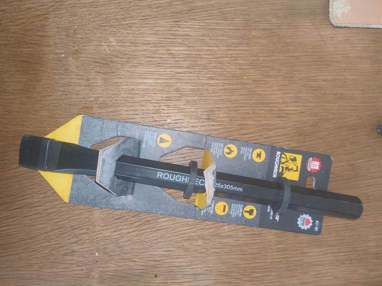 Roughneck cold chisel 25x305