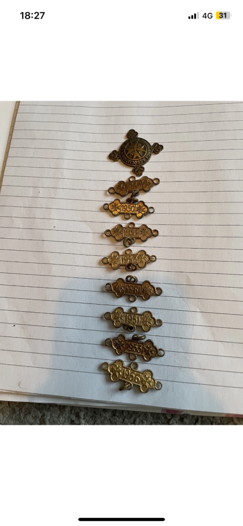 st johns ambulance badge And Date Badges