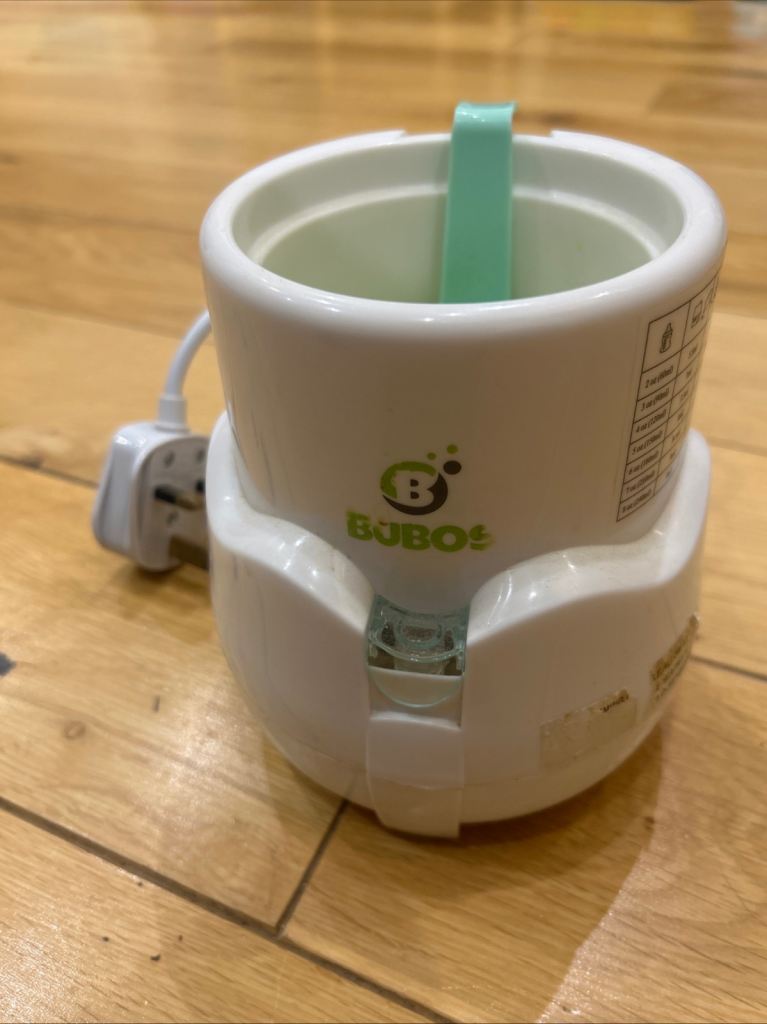 Bubos Smart Baby Bottle Warmer with Backlit LCD Real Time Display Babies Milk