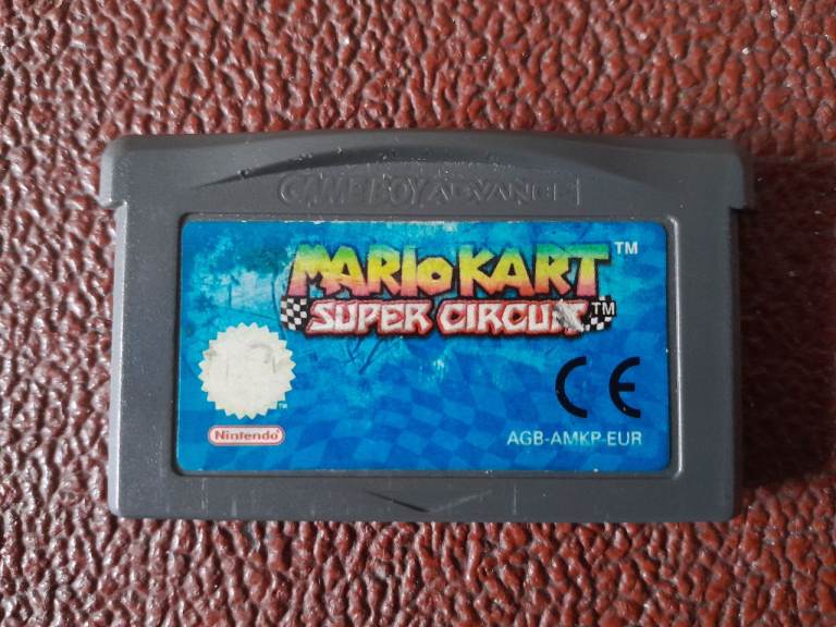 Mario Kart Super Circuit Nintendo Gameboy Advance