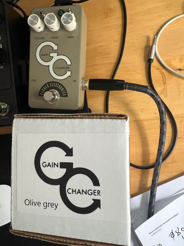 Barber Electronics Gain Changer SR - overdrive pedal