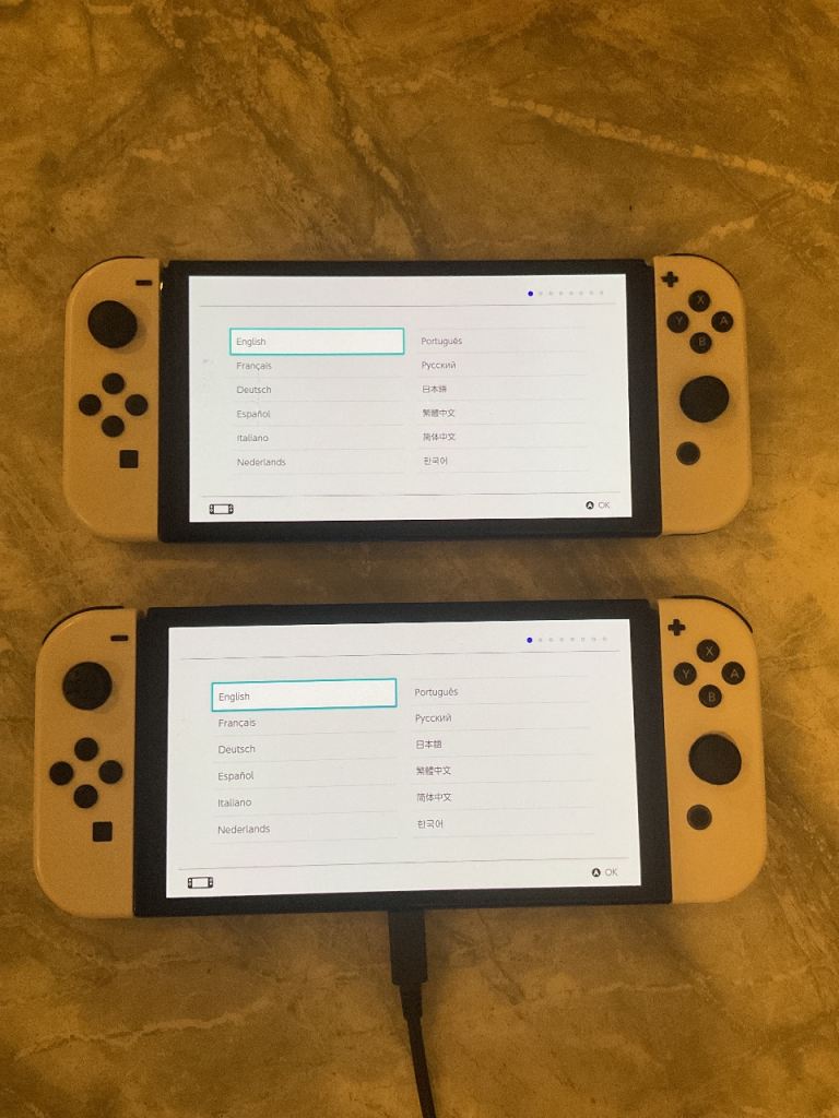 Oled Nintendo switch x2