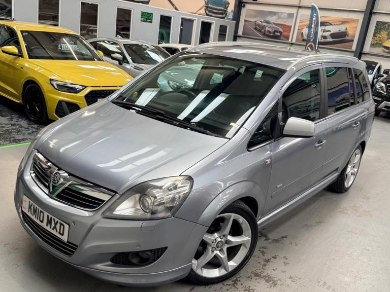 2010 Vauxhall Zafira 1.8i SRi 5dr [Exterior Pack] MPV PETROL Manual