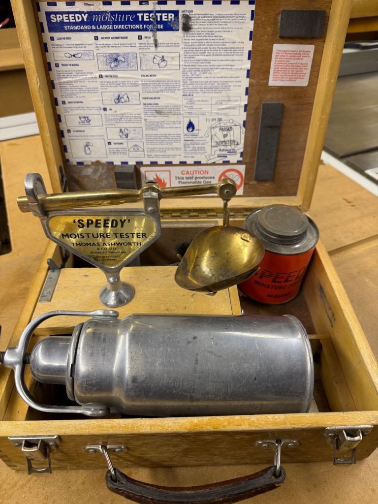 Vintage “Speedy” Moisture Tester by Thomas Ashworth & Co. Ltd – £130