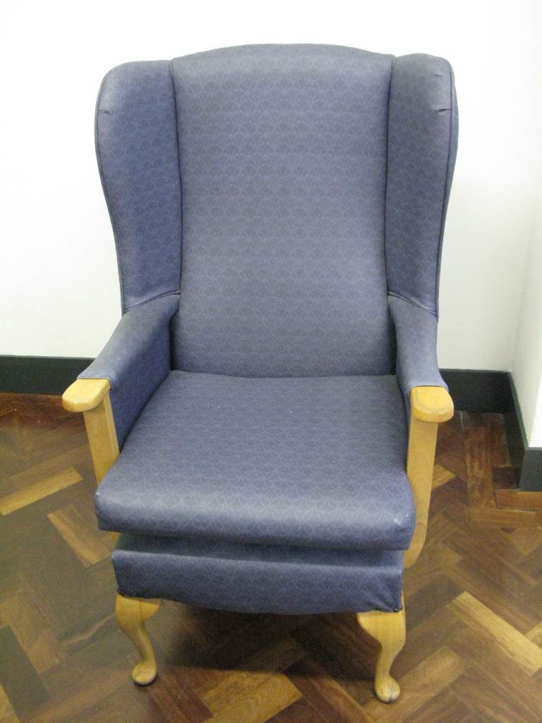 Waterproof High Seat Chair . Blue colour