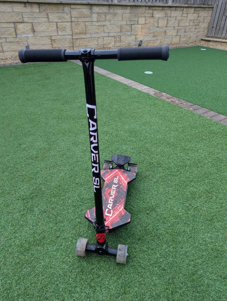 Kids Carver sl quad wheel stunt scooter