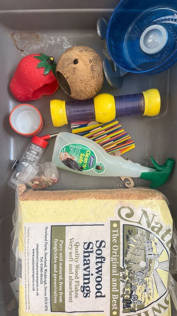 Hamster Cage and all accessories 