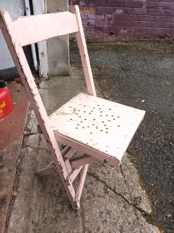 Children's Wooden Foldng Chairs