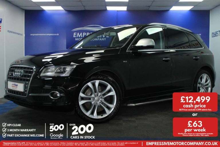 2015 15 AUDI SQ5 3.0 BITDI V6 SUV 5DR DIESEL TIPTRONIC QUATTRO EURO 5 (S/S) (313