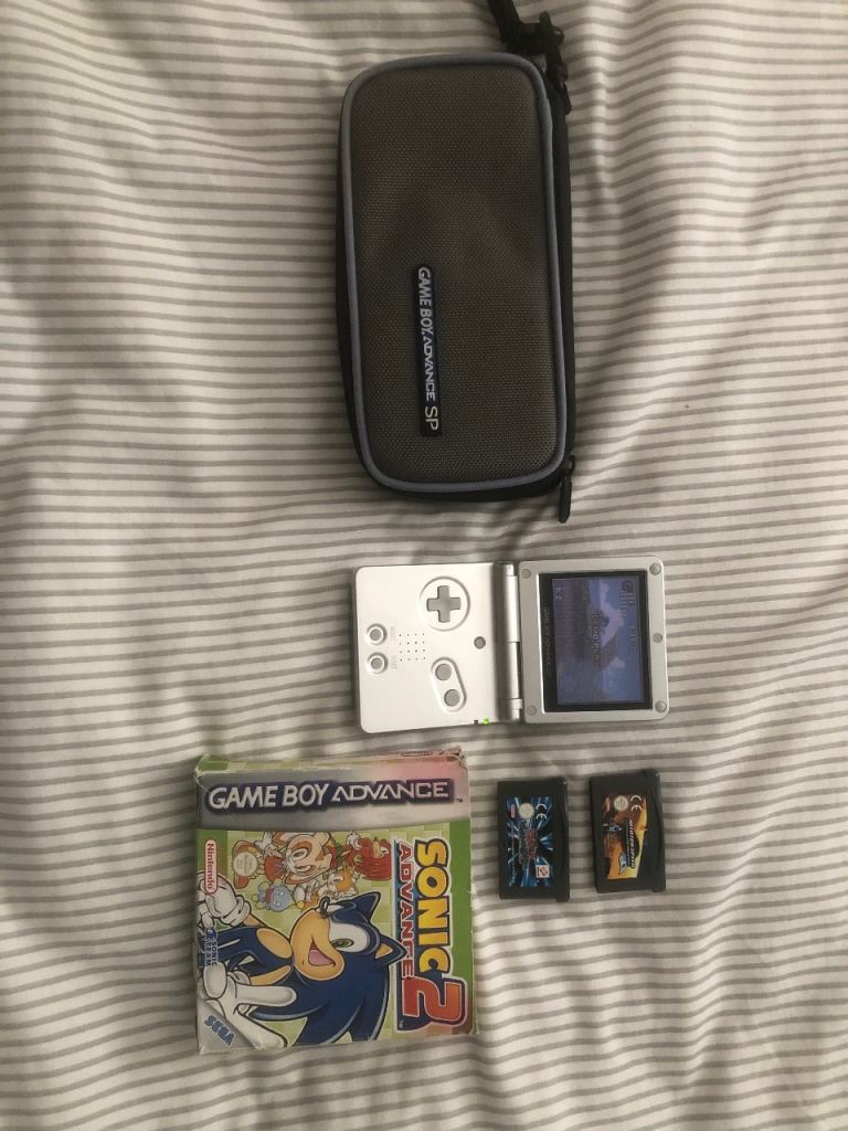 Gameboy advance sp and games