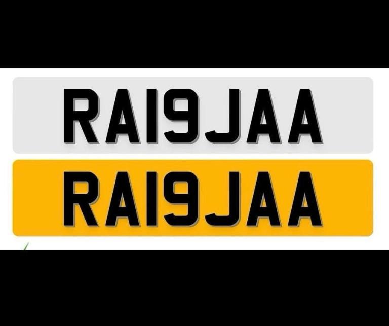 CHERISHED PRIVATE NUMBER PLATE LOADS IN STOCK