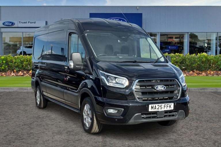2025 Ford Transit 350 Limited L3 H2 LWB Medium Roof FWD 2.0 EcoBlue 165ps Manual Panel Van Diesel...