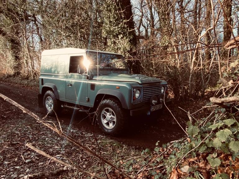 2009 Land Rover Defender Hard Top TDCi beautiful condition, One previous owner! FSH,  PANEL VAN D...