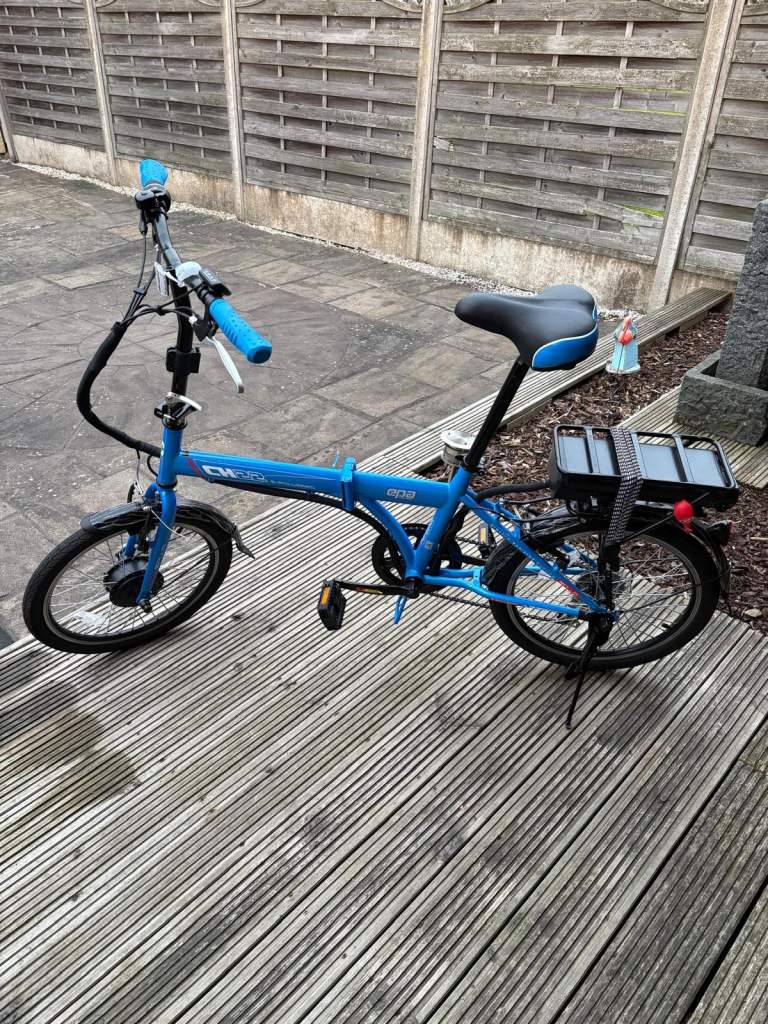 EPlus CH22 Electric Folding EBike As New