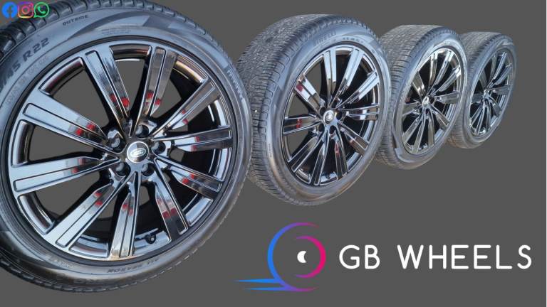 Genuine Range Rover Sport 22" Alloy wheels Piano Black Style 1073 L460