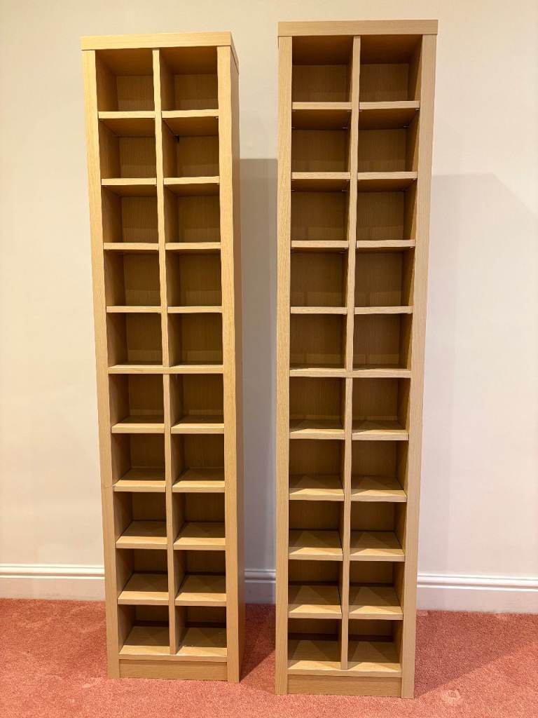 CD Shelving units / CD storage units X2 - FREE
