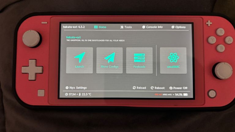 Nintendo Switch Lite Pink Handheld Console - Good Condition