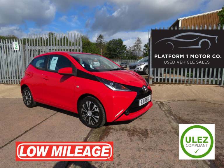 2018 Toyota AYGO 1.0 VVT-i X-Play 5dr HATCHBACK Petrol Manual