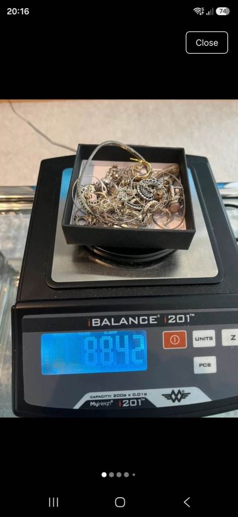 Scrap silver 