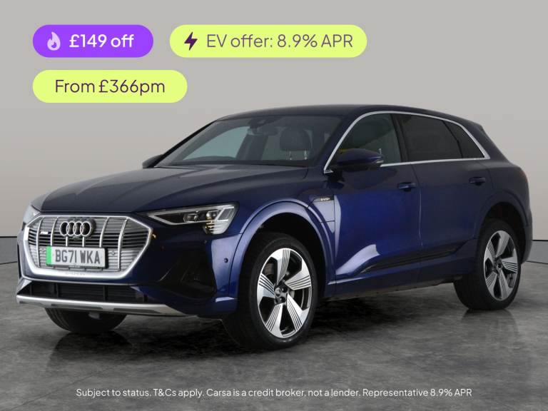 2021 Audi e-tron 50 S line SUV 5dr Electric Auto quattro 71.2kWh (11kW Charger) (313 ps) - C Suv ...