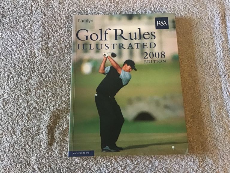 R & A Golf Rules Illustrated 2008 Edition Paperback Book