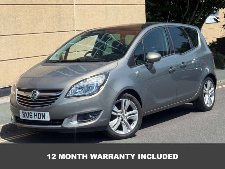 2016 Vauxhall Meriva 1.4i Turbo SE MPV 5dr Petrol Manual Euro 6 (120 ps) MPV Petrol Manual