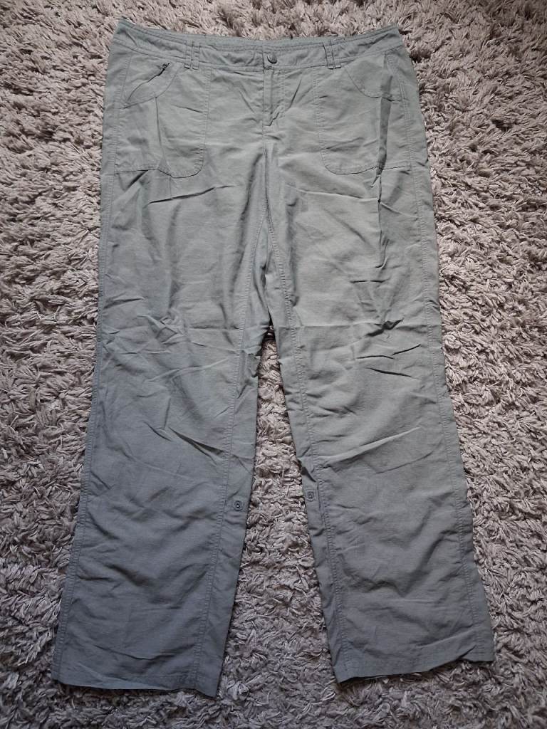 The North Face Roll-Up Hiking Trousers - Grey - Women's L (16)