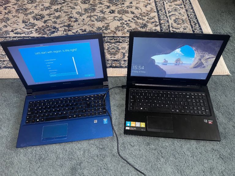 2 Pristine Lenovo Gaming Laptops In Excellent Condition With Windows 11+Charger