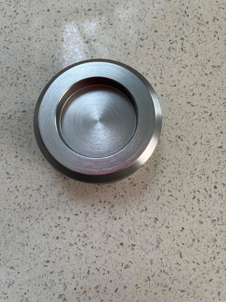 Brushed Stainless Steel Flush Pull Handle – As Good As New