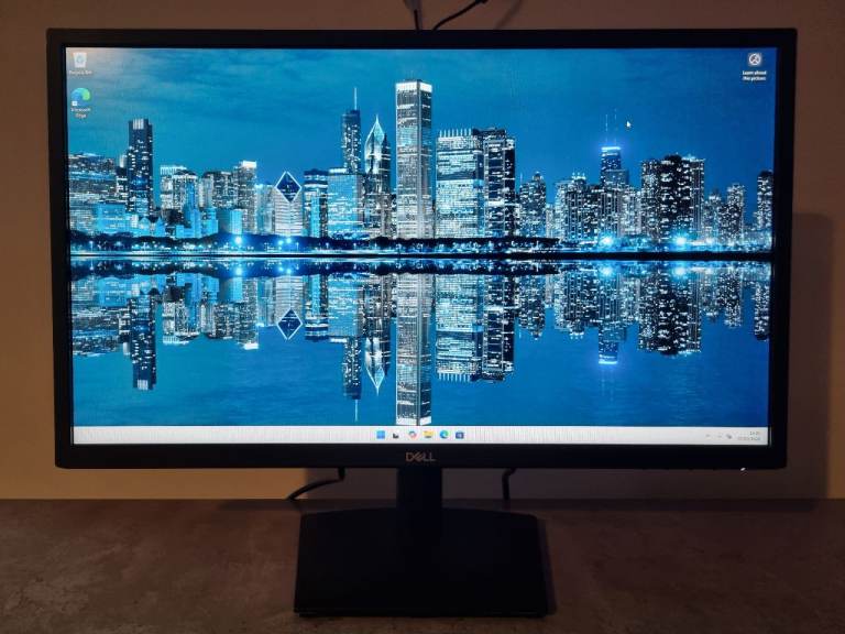 monitor 24" dell displayport Full HD IPS LED for gaming pc computer desktop workstation server 