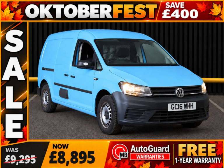 2016 Volkswagen Caddy Maxi 2.0 TDI BlueMotion Tech 102PS Startline Van PANEL VAN DIESEL Manual