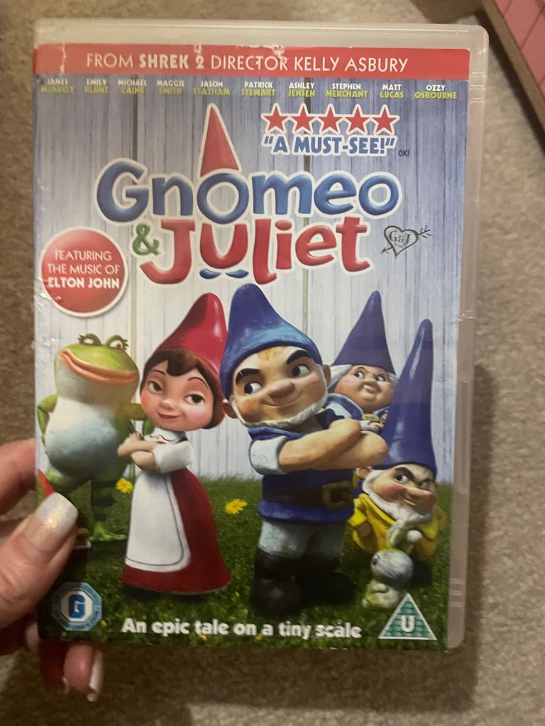 Gnomeo & Juliet dvd 