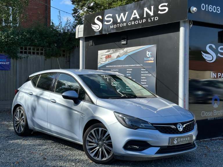 2019 Vauxhall Astra 1.2 Turbo SRi VX Line Nav Petrol Manual 5 Door Hatchback Sil