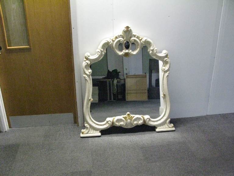 Art Deco Style ( Barocco ) Cream Mirror