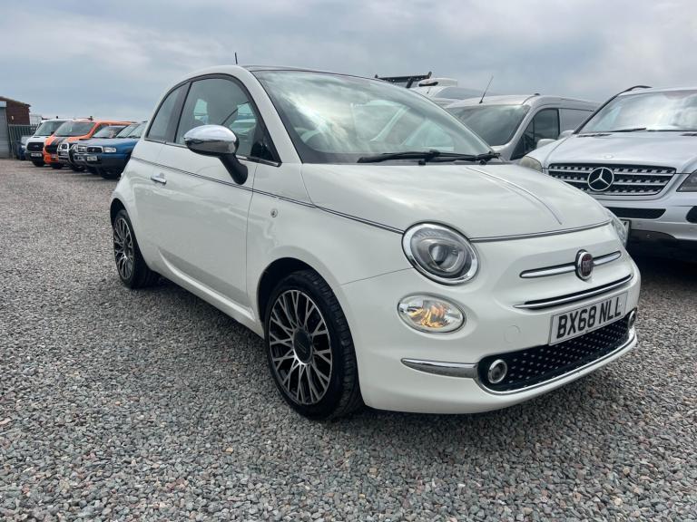 2018 Fiat 500 1.2 Collezione 3dr DAB RADIO APPLE CAR PLAY GLASS ROOF HATCHBACK Petrol Manual