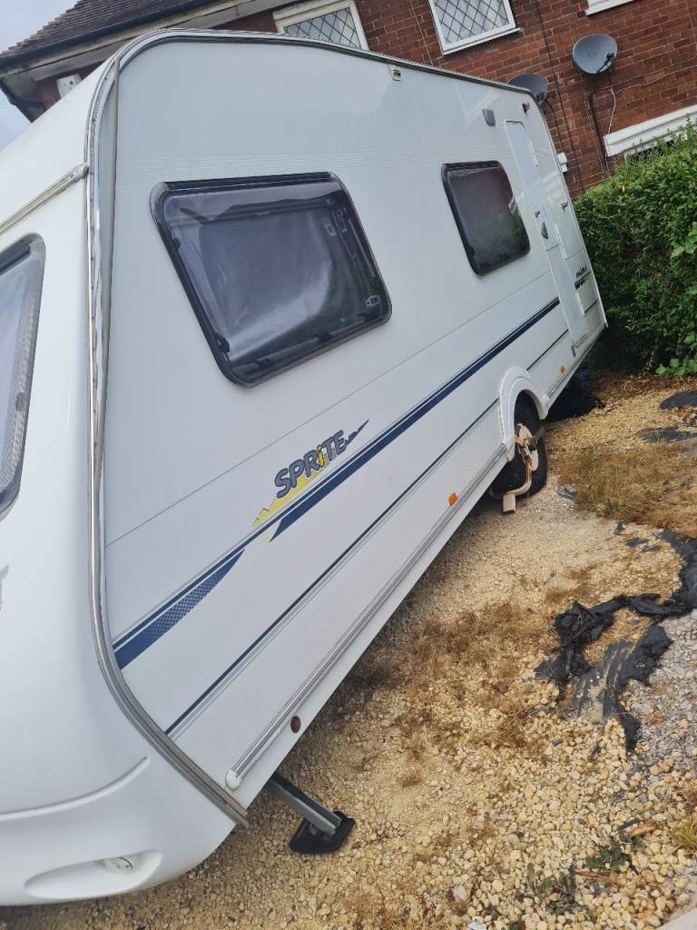 6 berth Sprite Major touring caravan 