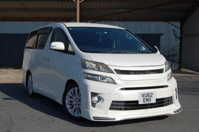 TOYOTA VELLFIRE 2.4Z PLATINUM SELECTION 2 White Auto Petrol 2012