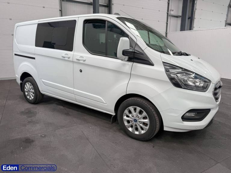 2020 20 FORD TRANSIT CUSTOM 2.0 300 ECOBLUE LIMITED CREW VAN DOUBLE CAB 5DR DIES