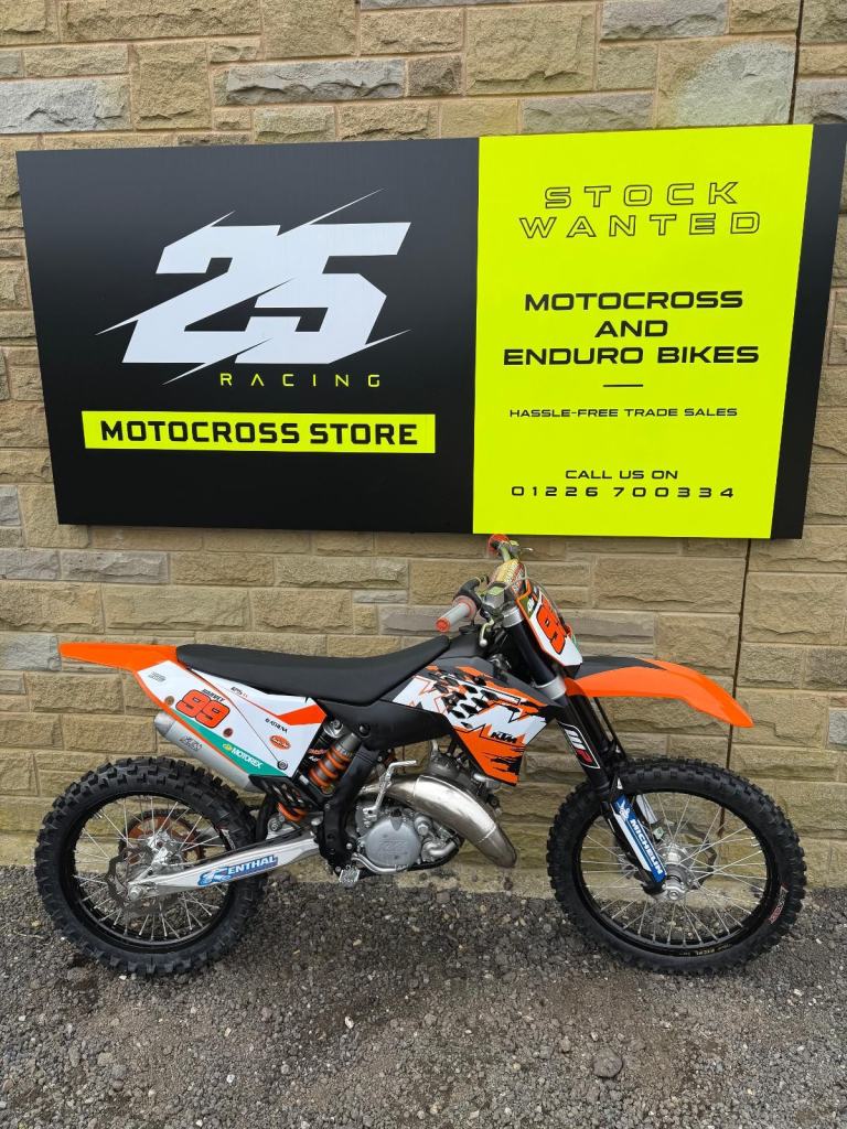 KTM SX  125  2008 MODEL.  25 RACING STORE