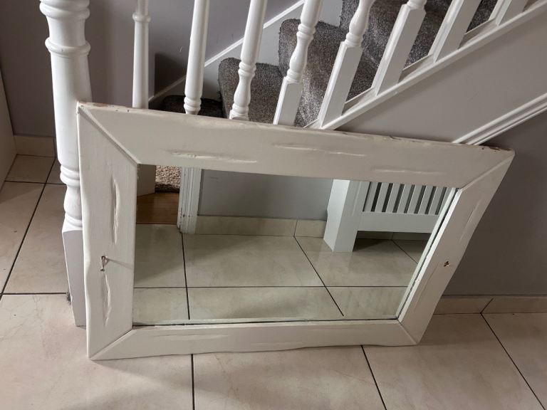 Large Solid Wood Mirror 