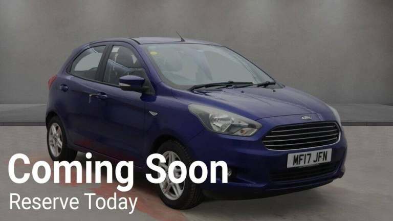 2017 Ford Ka+ 1.2 Zetec 5dr HATCHBACK PETROL Manual