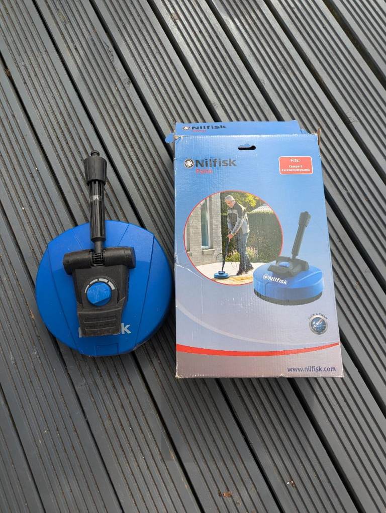 Nilfisk Patio Cleaner – Good Condition, with Box