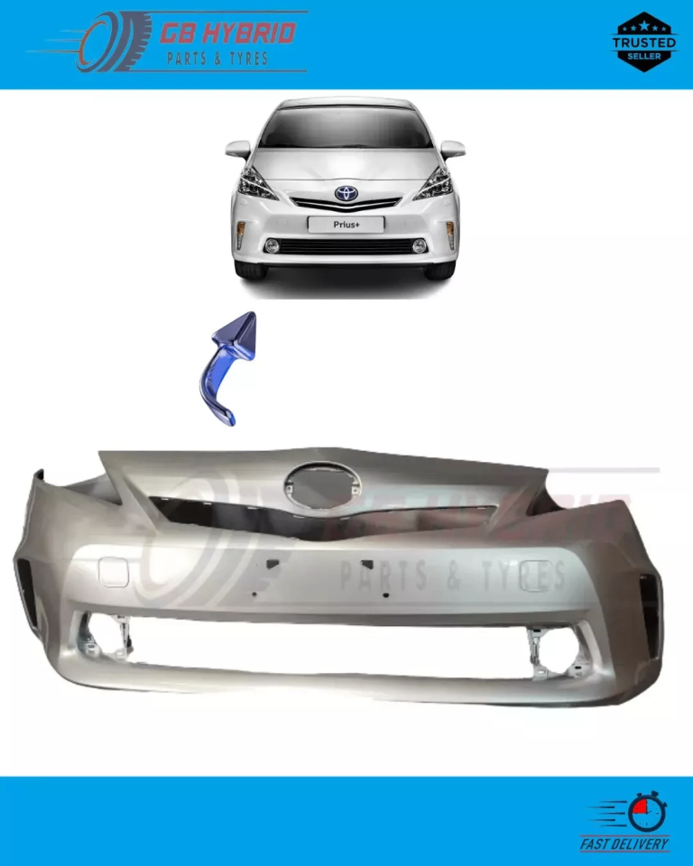 New Toyota Prius Plus 2011-2015 Front Bumper Silver (Paint 1F7)