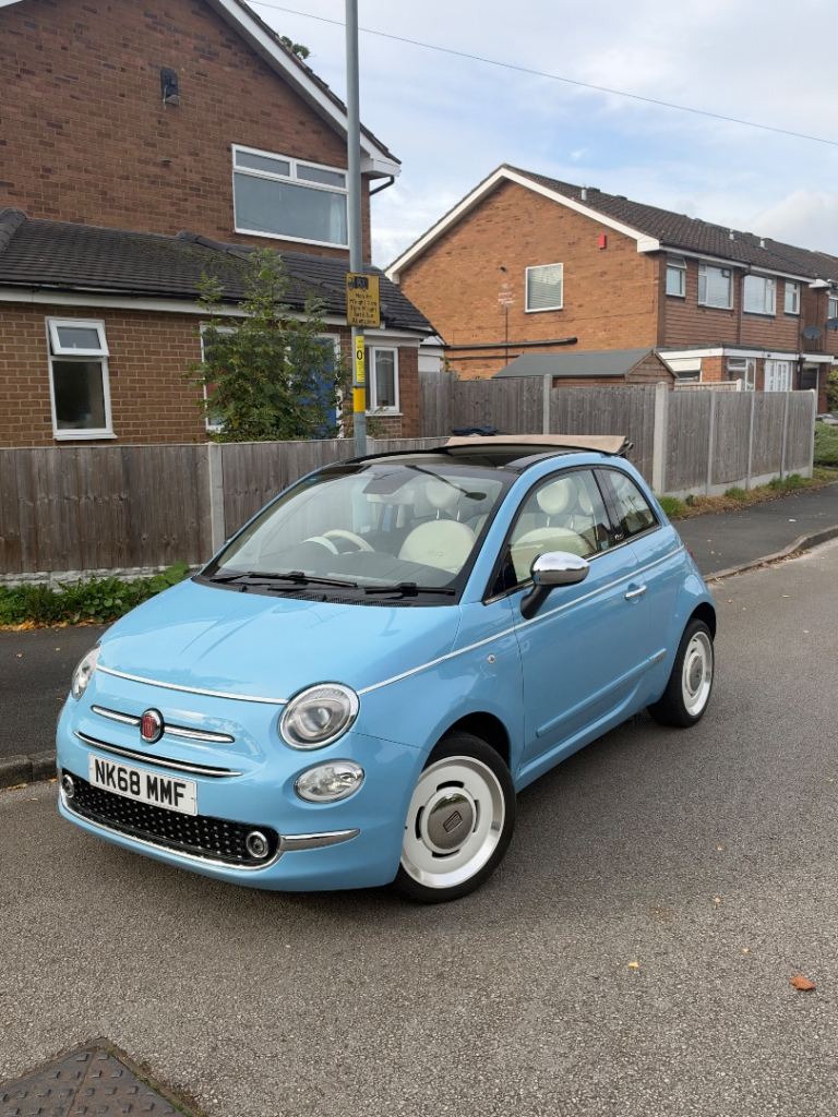 Fiat, 500, Convertible, 2018, Manual, 1242 (cc), 2 doors