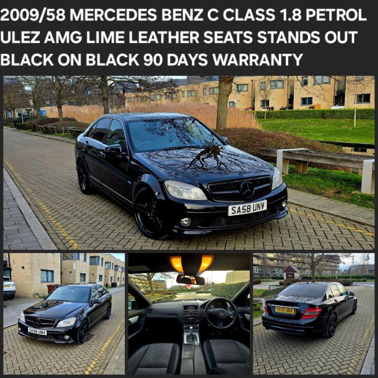 2008 Mercedes-Benz C Class C180K Sport 4dr Auto SALOON PETROL Automatic